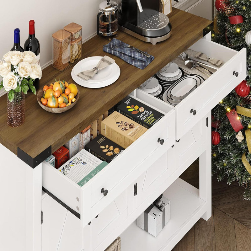 Neia 47.2'' Console Table, White