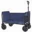 Convertible Foldable Utility Trolley With Bench Seat And Dog Leash