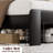 Farmhouse Wooden Bed Frame with Storage Headboard, Platform Bed with Charging Station & LED Light-650126495-650126493