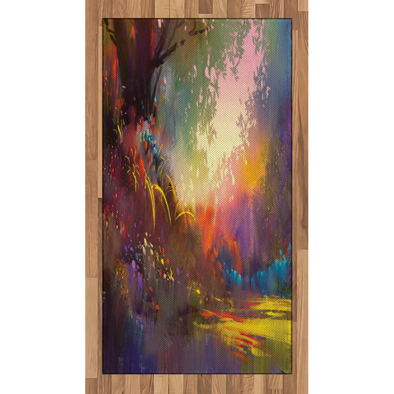 Tapis décoratif à haute densité en fibres naturelles haute densité Nature, Rectangle 2 pi 7 po x 5 pi