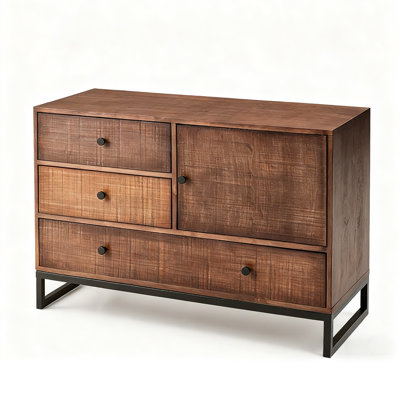 Elegant Wood Sideboard, Versatile Storage