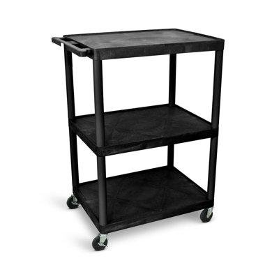 LP Carts Series High Open Shelf AV Cart