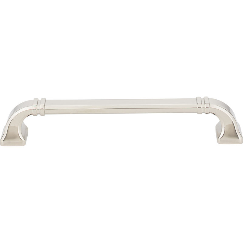 Ella Bar Pull, 12", Polished Nickel