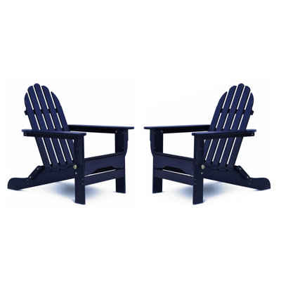 Leighton Foldable Outdoor Adirondack Set