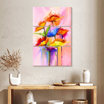 Harnek Abstract Floral Blooms