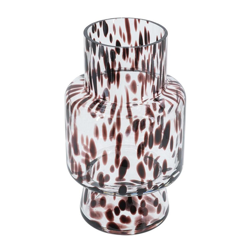 Vase de table en verre 10 "