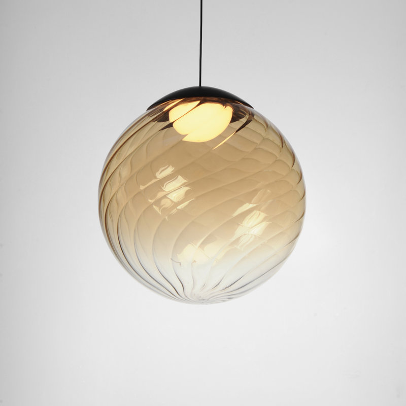 Planetary-Single Pendant, Gold