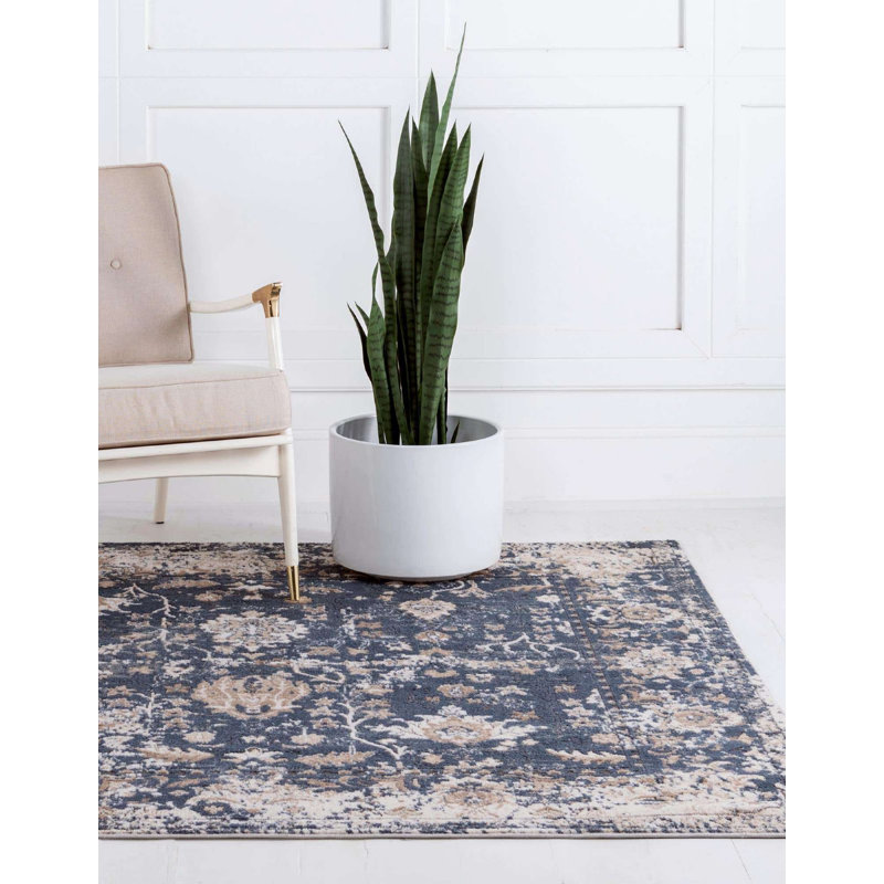 Geddis Ikat Indoor Rug, Rectangle 8' x 11'