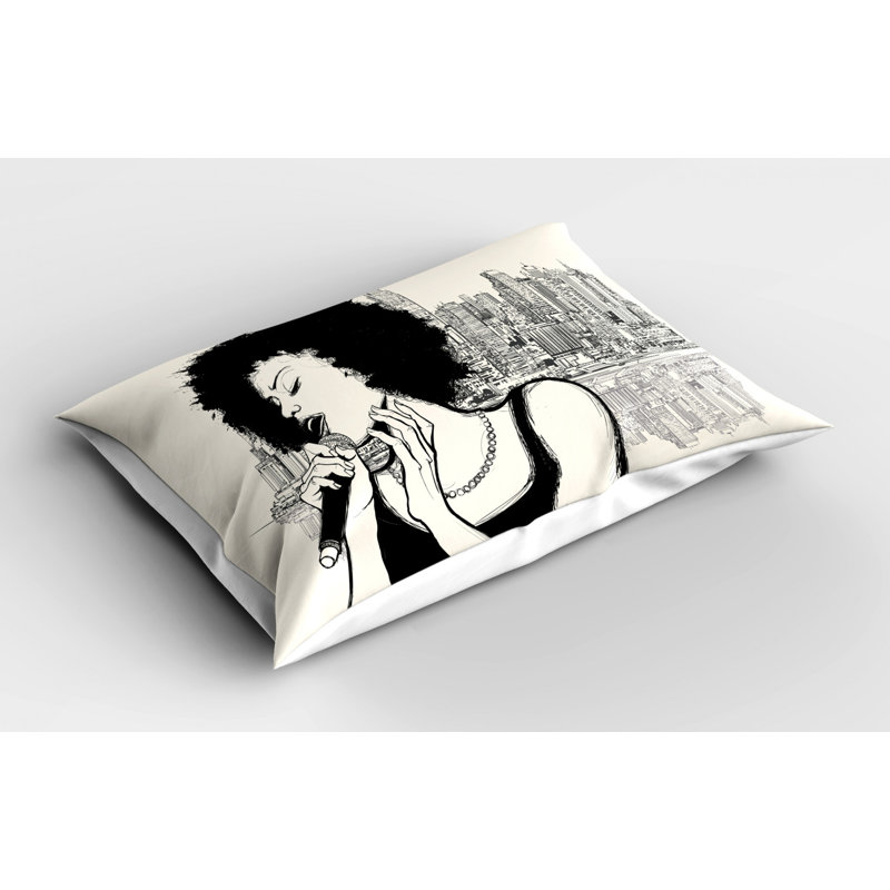 Jazz Polyester Sham Set, Twin