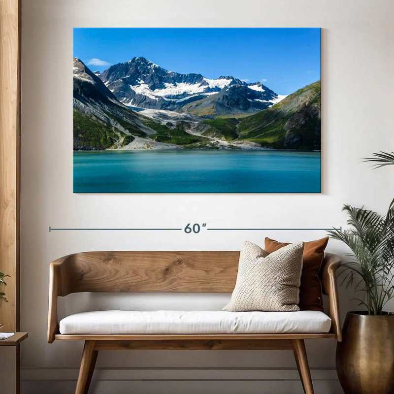 Alvord Blue Waters de Glacier Bay, H 34 po x l 51 po