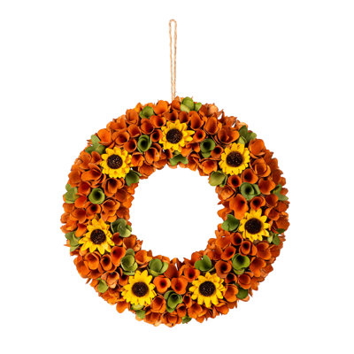 Couronne en faux bois 16,93 po
