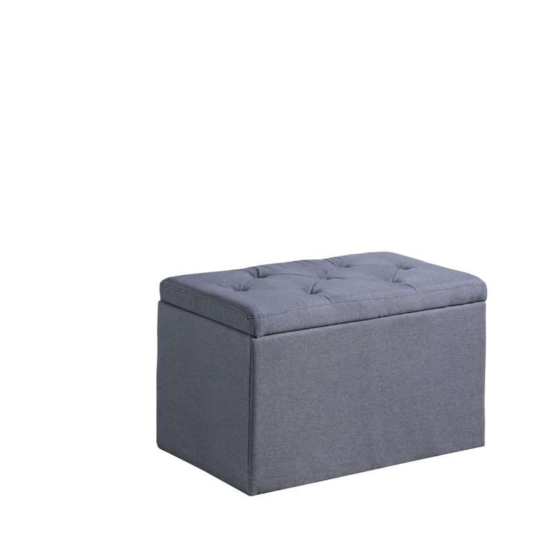 Banc de rangement pour chaussures 18,5 po, gris tourterelle