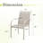 Outdoor Stackable PVC-coated polyester Dining Chair-1789723805