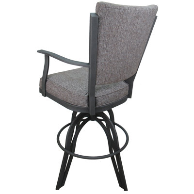 Trisha Metal Swivel Bar Stool