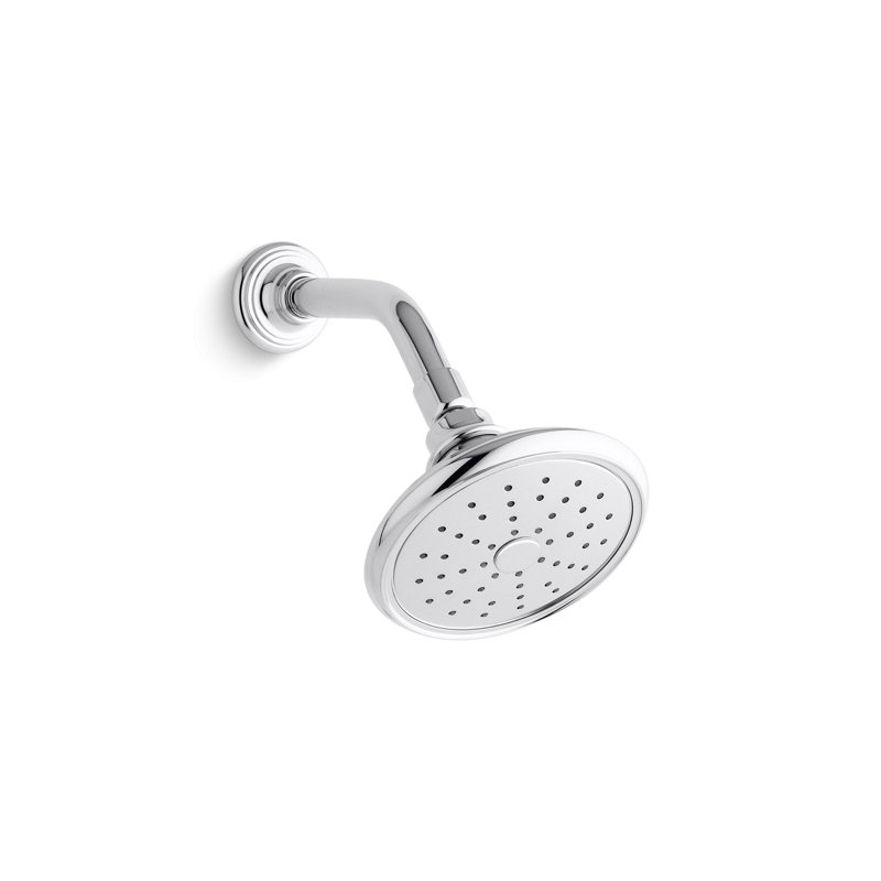 Bellis® Air-Induction Showerhead with Arm, Polished Chrome