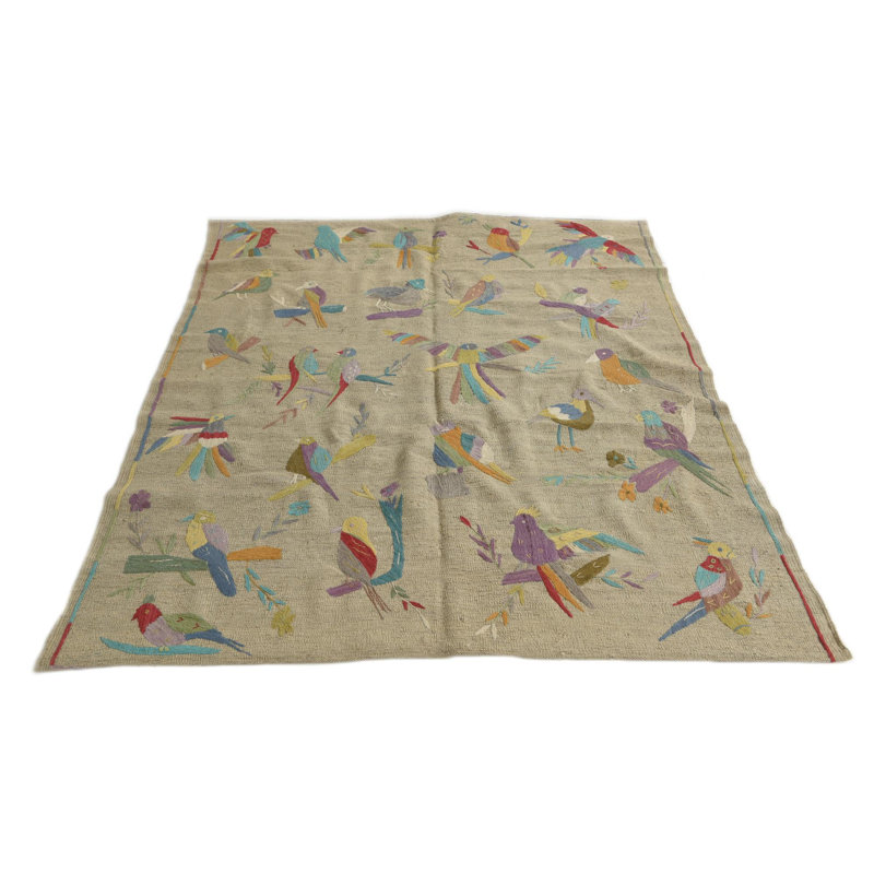 Tapis carré carré Nathanael