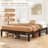 Wooden Platform Bed Frame 14" With Rubber Wood Legs Under-bed Storage-323287367-323287364