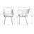 Amisco Gibson Table And Corey Chairs 7-Piece Dining Set-111781901-111781900