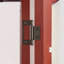 Armoire de rangement en coin, cerisier
