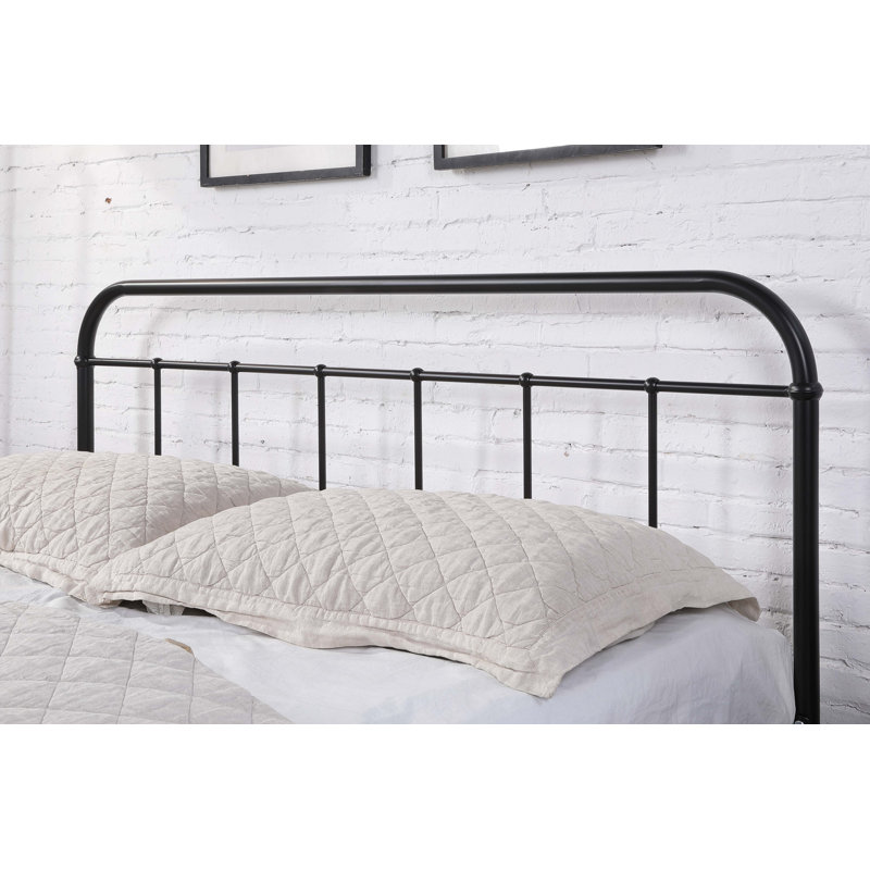 Cofield Open-Frame Bed, Double (4'6), Black, Pocket Memory
