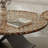 Creative fashion round coffee table