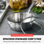 Bobby Flay by GreenPan 3.57QT Stainless Steel Chef’s Pan with Lid
