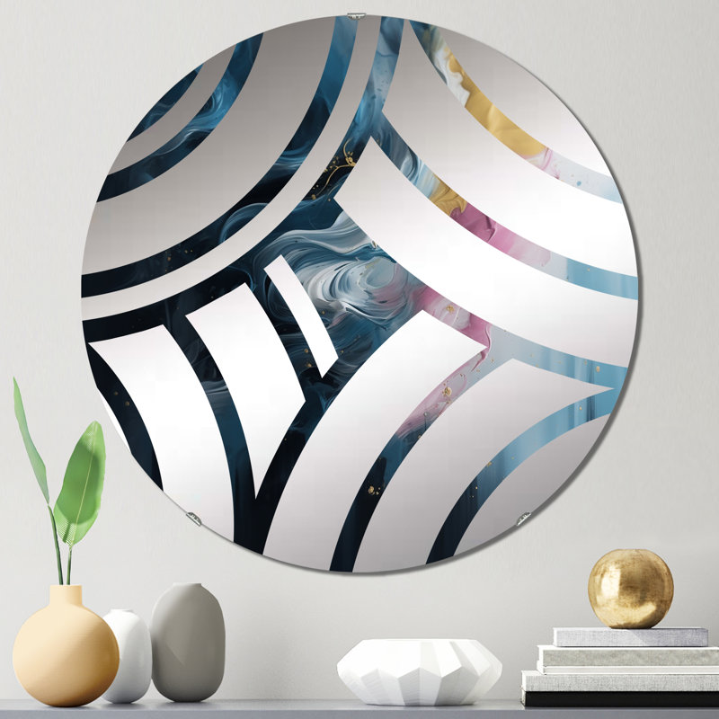 Miroir décoratif Belmiro, 31,4 po x 31,4 po