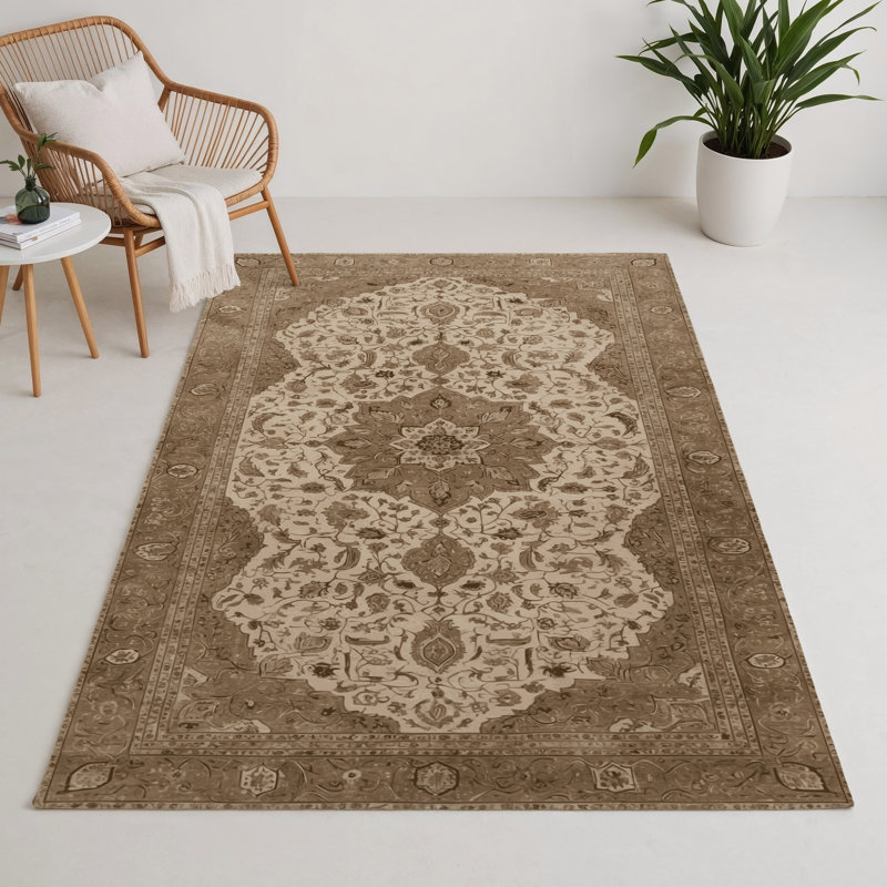 Tapis intérieur et extérieur Tabriz, Rectangulaire 3 pi x 5 pi