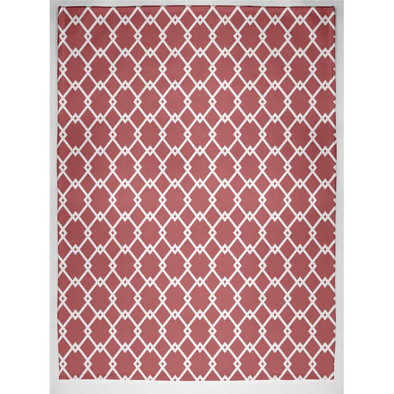 Augusta Plain Weave / Muslin Throw Blanket, Orange