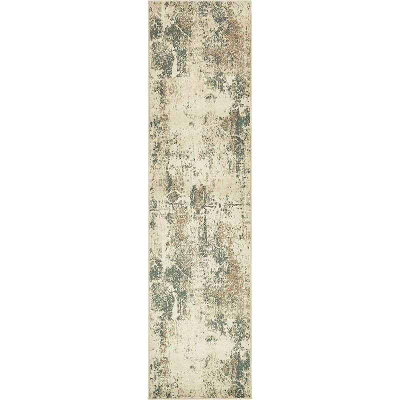 Wilhoit Abstract Indoor Rug, Runner 2'6" x 10'