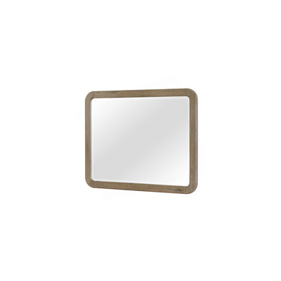 Miroir de paysage English Knotty Oak
