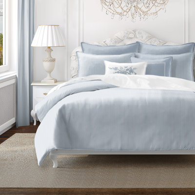 Ensemble de housse de couette réversible en coton Reggie