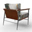 Crillon - Fauteuil d'appoint rembourré en marbre-401567491