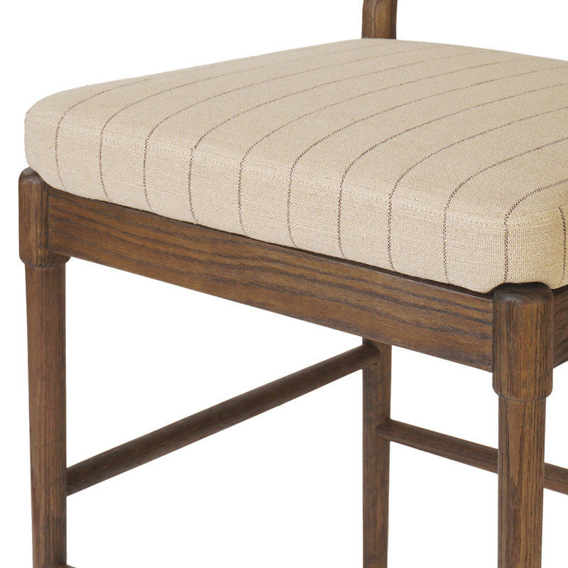 Esther Stool-Lavon Flint, Counter Stool (27.05" Seat Height), Drifted Oak, Lavon Flint