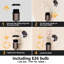 Lampe sur pied de fantaisie 61 po Trevell