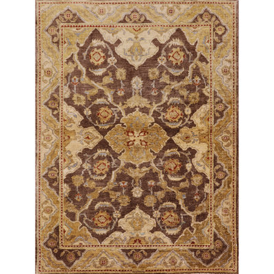 Tapis oriental brun / jaune Gulfport