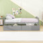 Lit plateforme simple avec 2 tiroirs Yolanthe-87905033