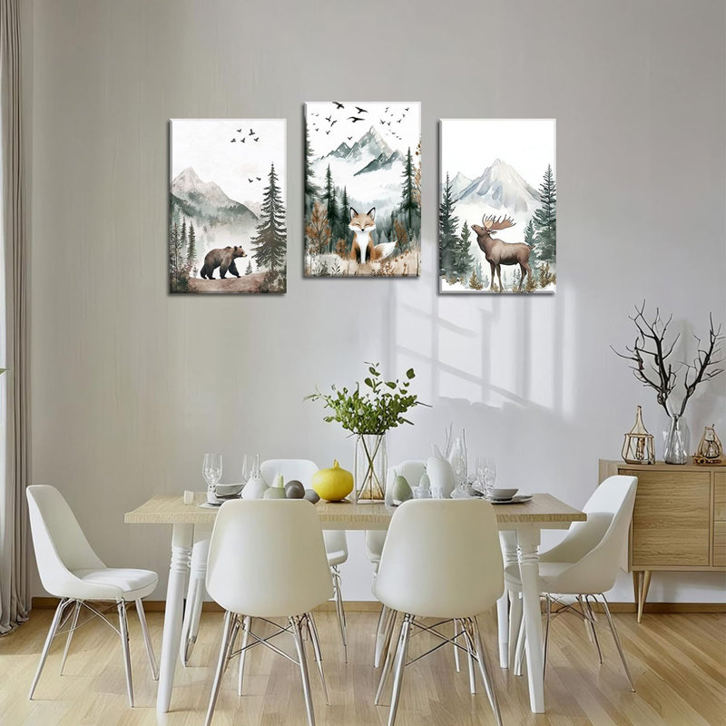 3 Piece Wrapped Canvas Print