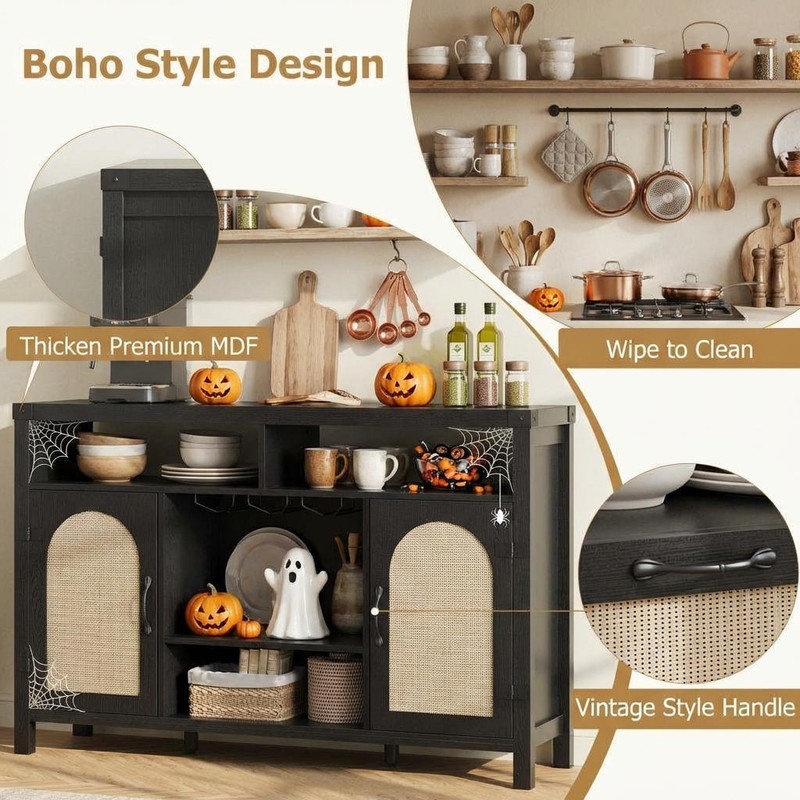 149.9cm Sideboard with Bar Hutch