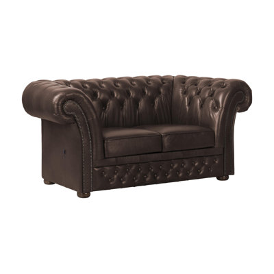 Tamico 2 Seater Genuine Leather Loveseat