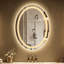 Amelia-Lilly Flat Makeup / Shaving Mirror-1059637682