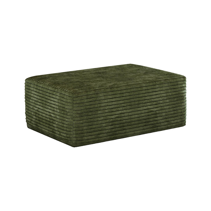 Y119-OTTOMAN-GREEN Repose-pieds vert, Vert