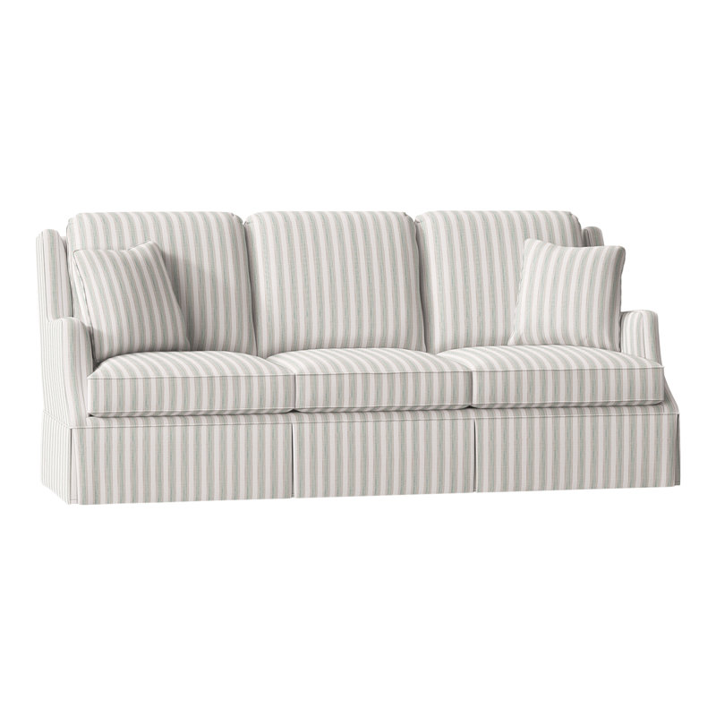 Savannah Sofa, Perigold Piccadilly Stripe Ash