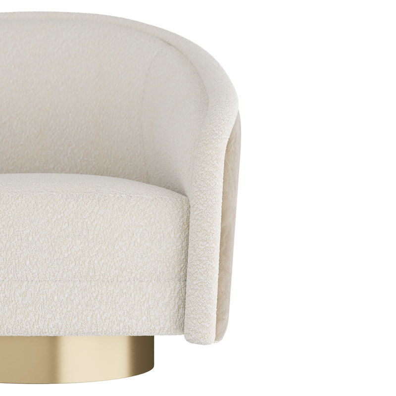 Aljona Swivel Barrel Chair