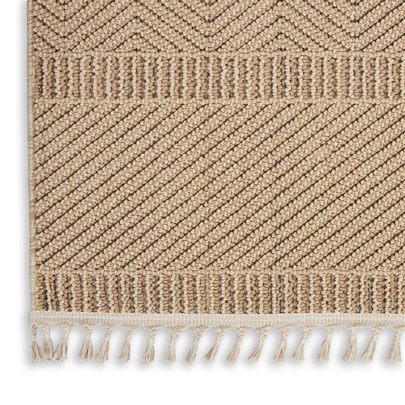 Striped Indoor Rug, Rectangle 2'2" x 4'5"