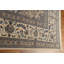 Tapis unique rouge / gris 12 pi 8 po x 17 pi 3 po New Age