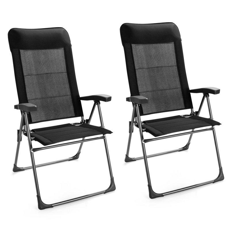 Foldable Outdoor Patio Dining Armchair