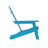 Set Of 4 All-Weather Adirondack Chairs With Cupholders-88681415