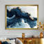 Art sur toile à l'encre liquide dorée et bleue céleste IV-1022942433-1022942452-844678308