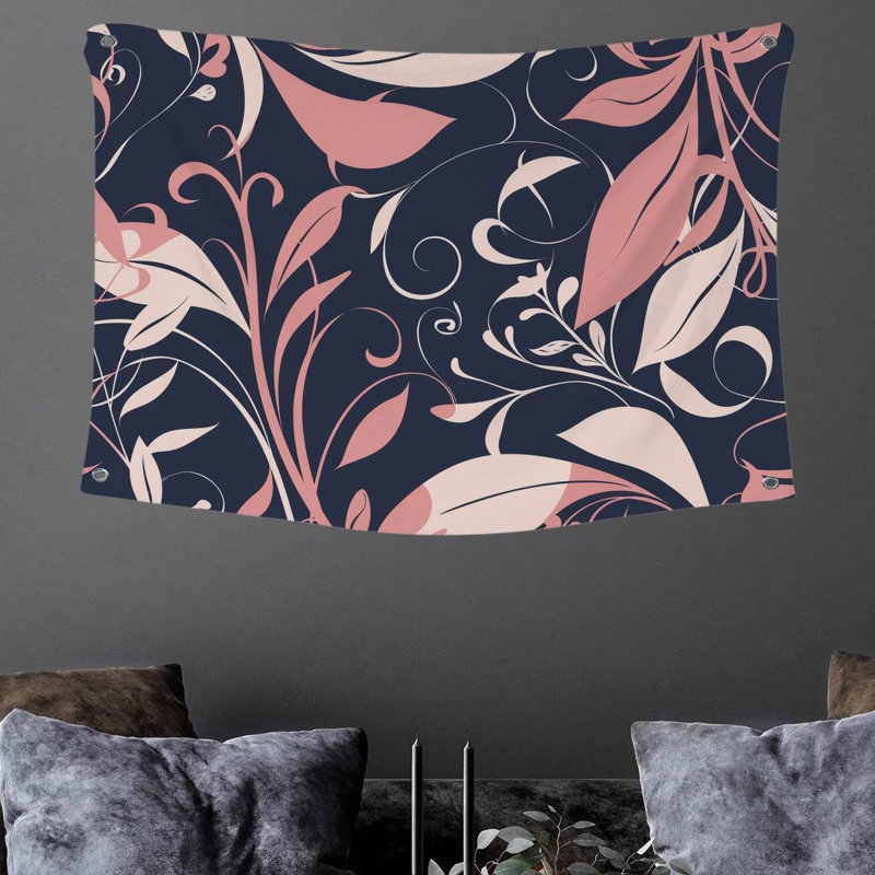 Tapisserie en microfibre, H 88 po x l 104 po